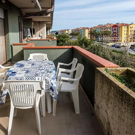 P008 - Porto Recanati, Bilocale Con Vista Mare アパート