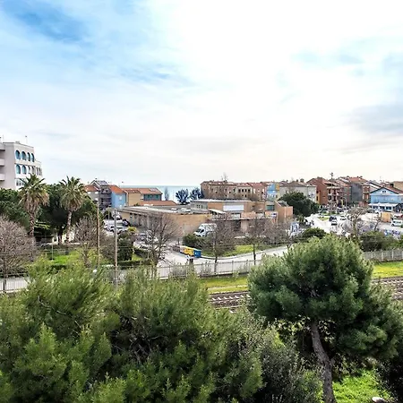 P008 - Porto Recanati, Bilocale Con Vista Mare Appartement Porto Recanati